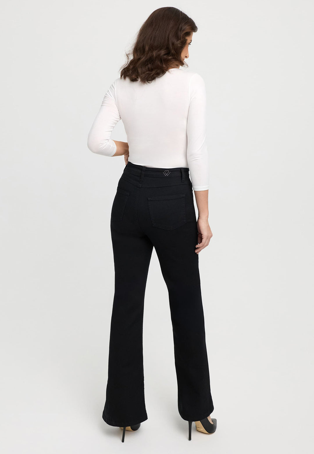 wonderjeans Flared Black