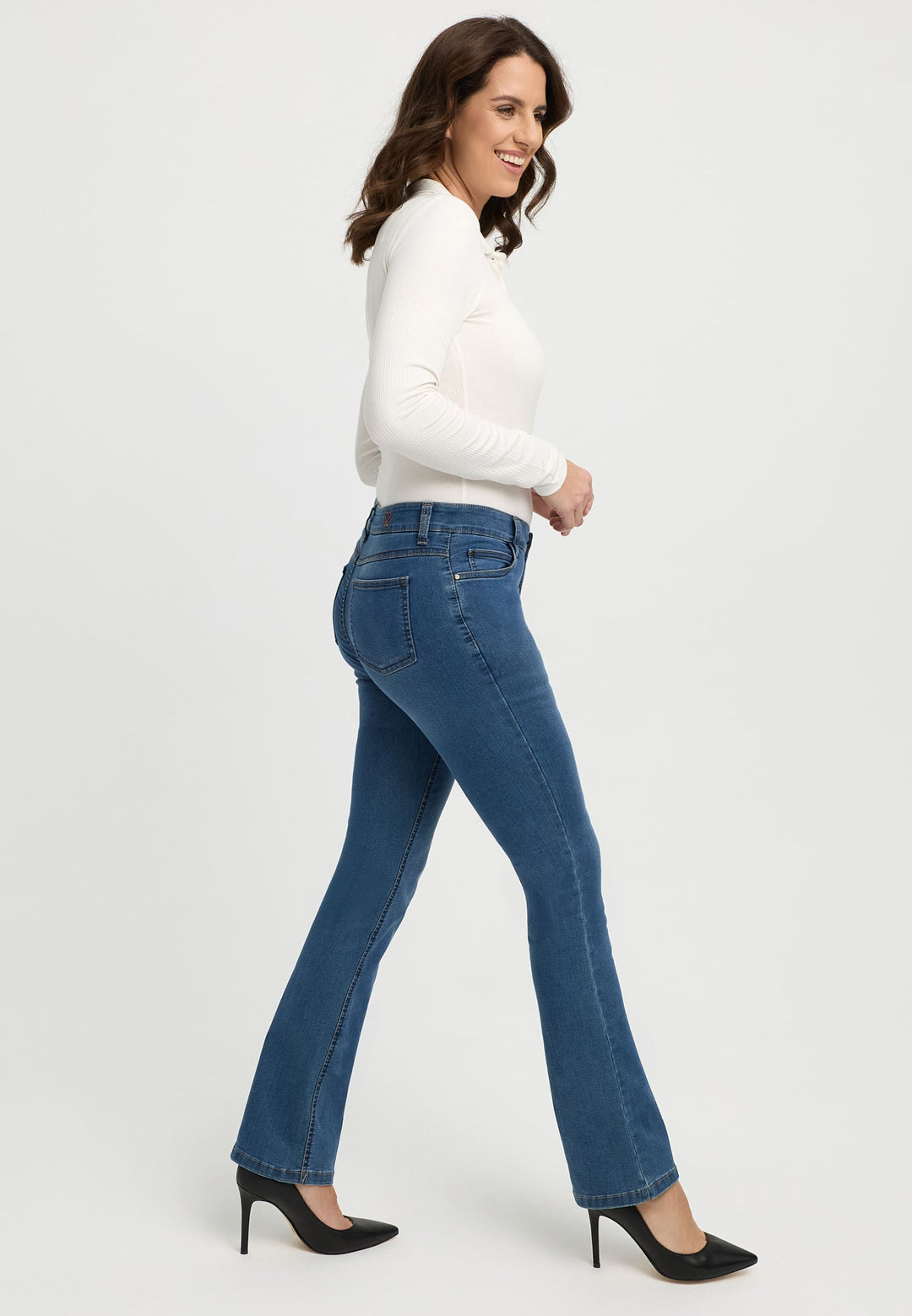 WonderJeans Bootcut Stone Blue