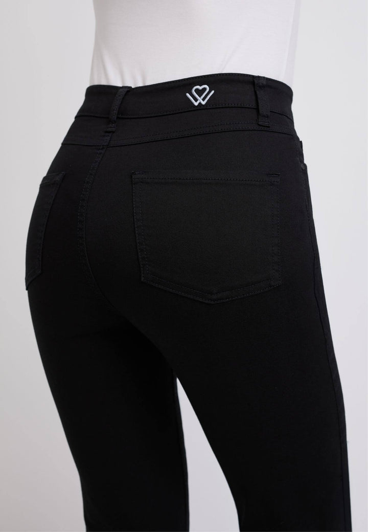 wonderjeans High Waist Bootcut Forever Pure Black