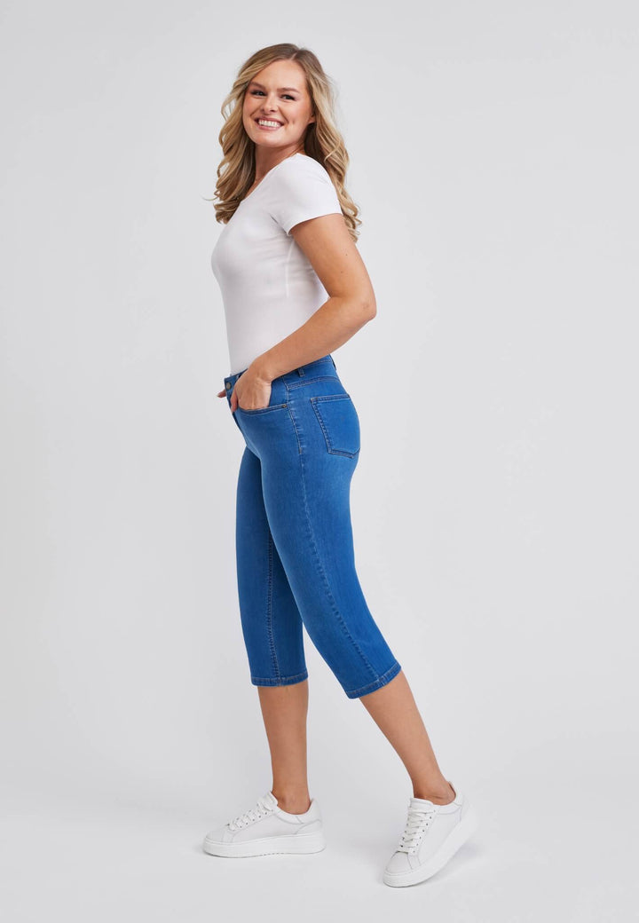 wonderjeans Capri Super Stone Blue