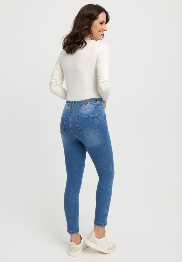 wonderjeans High Waist Authentic indigo