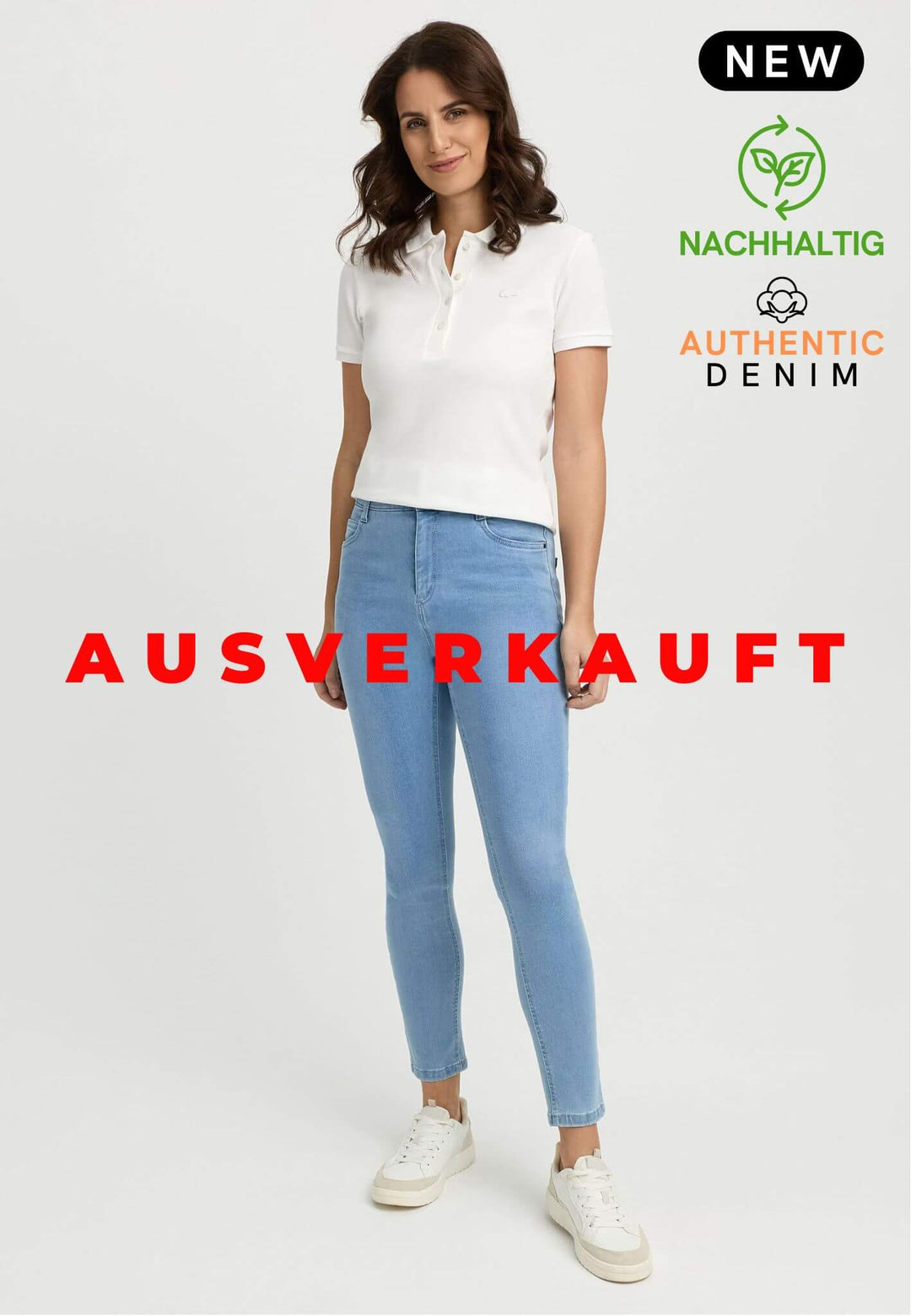 wonderjeans High Waist Authentic Sun Bleach