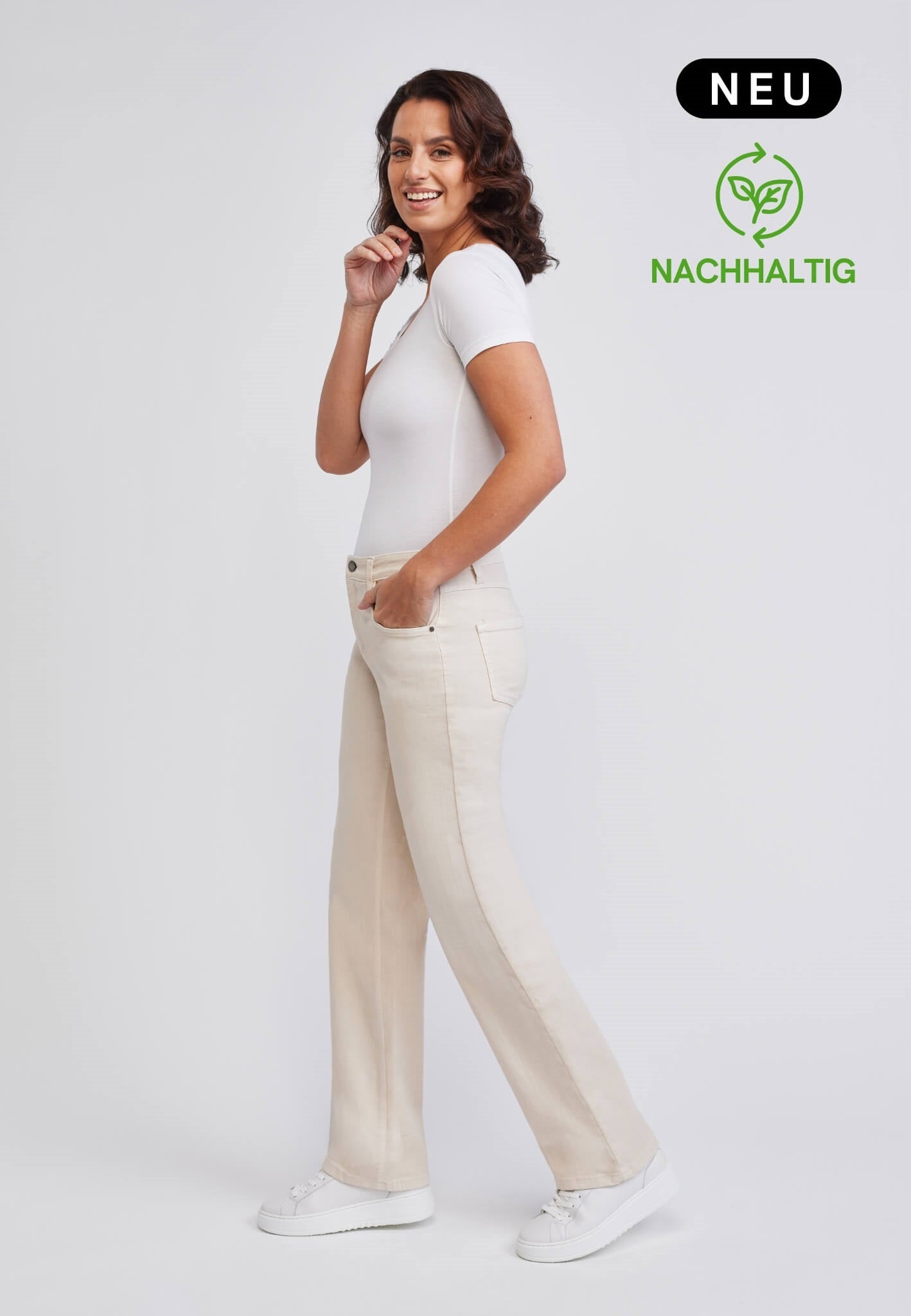 wonderjeans Relaxed Straight Nautrale