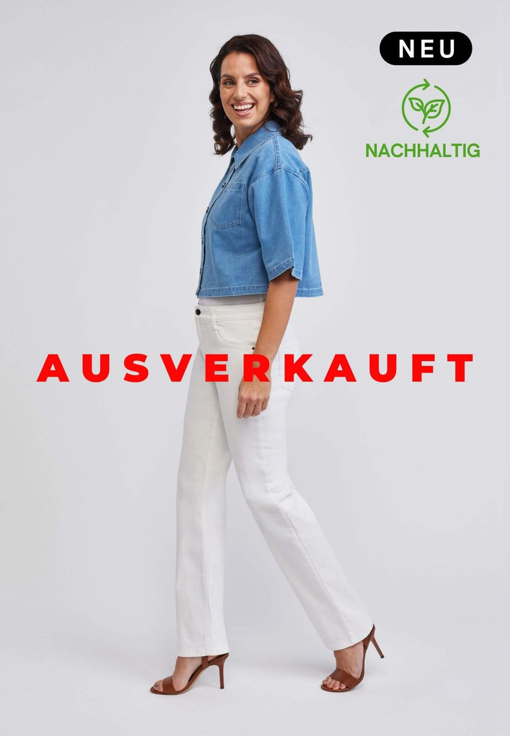 wonderjeans Relaxed Straight White