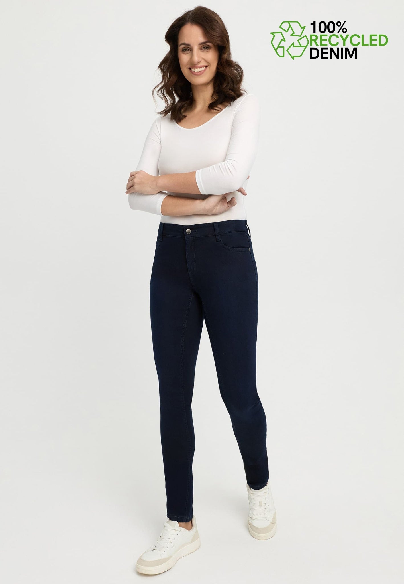 【WONDER WONDER】Tikobi Brown Teen Washing Remedy Wide Denim Women's Coloured Wool Denim Wonder Jean®